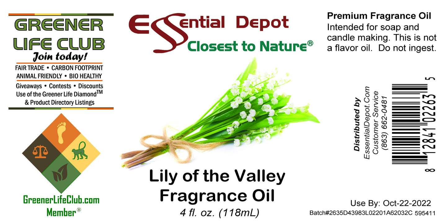 Lily of the Valley Fragrance Oil - 4 oz.