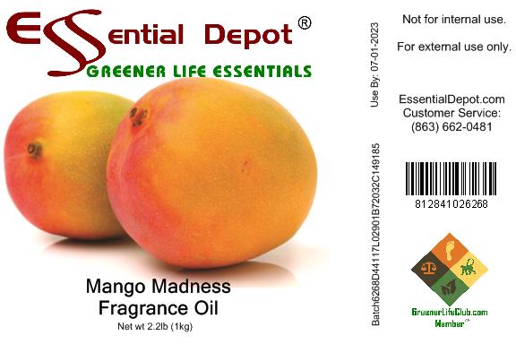 Mango Madness Fragrance Oil - 1 kg - approx 2.2 lbs