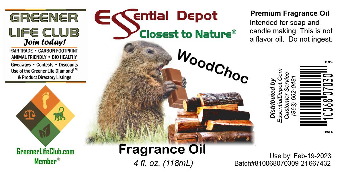WoodChoc Fragrance Oil - 4 oz