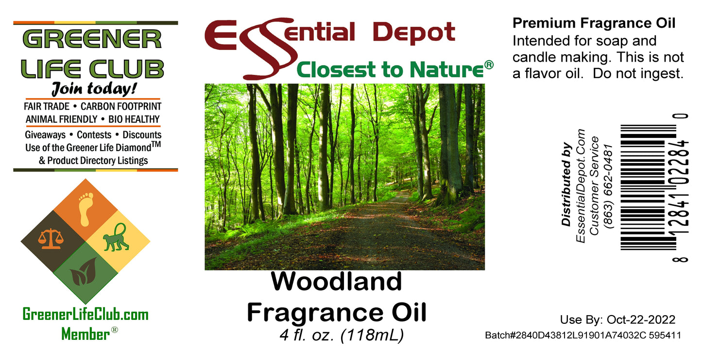 Woodland Fragrance Oil - 4 oz.