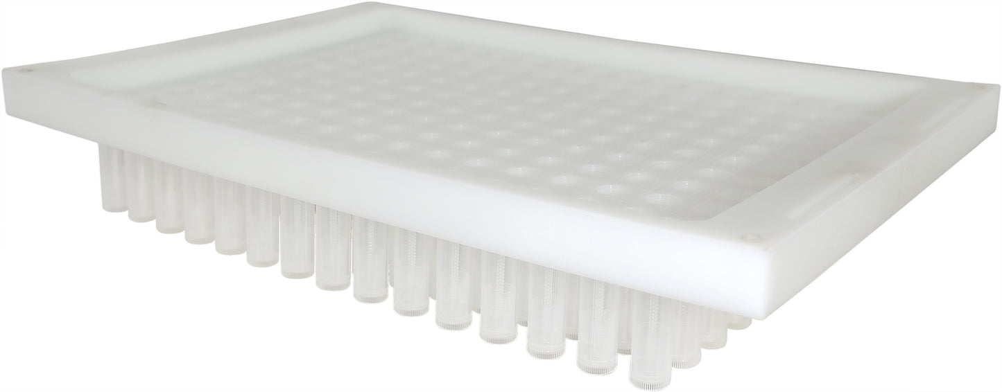 165 Balm Tube Tray (HDPE) - 165 Balm Tubes & Caps (HDPE) - 165 Seal Sleeves (PP) - Scraper (PP)