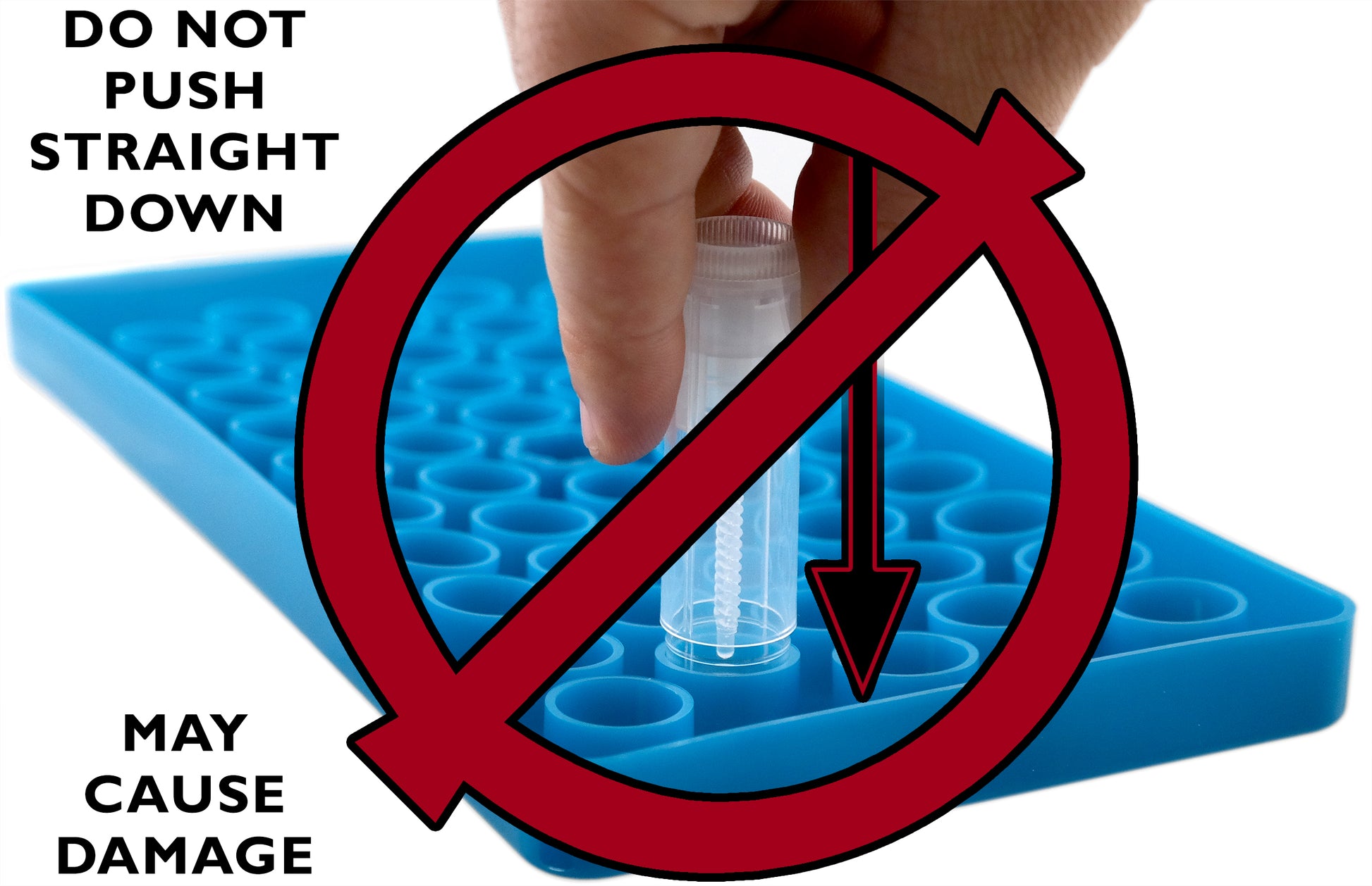 50 Balm Tube Tray (HDPE) - 50 Balm Tubes & Caps (HDPE) - 50 Seal Sleeves (PP) - Scraper (PP)