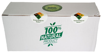 50 Balm Tube Tray (HDPE) - 50 Balm Tubes & Caps (HDPE) - 50 Seal Sleeves (PP) - Scraper (PP)