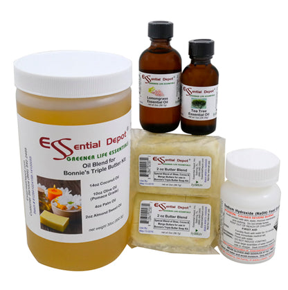 Refill Pack - Bonnie's Triple Butter - Soap Making Kit