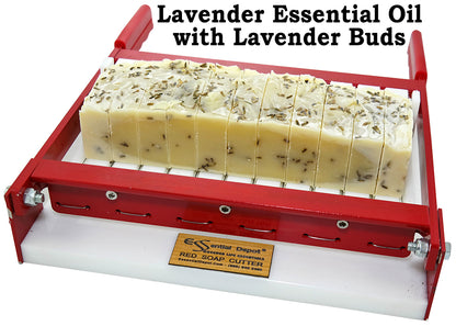 Starter Soap Making Kit with R.E.D. Silicone Mold (Natural)
