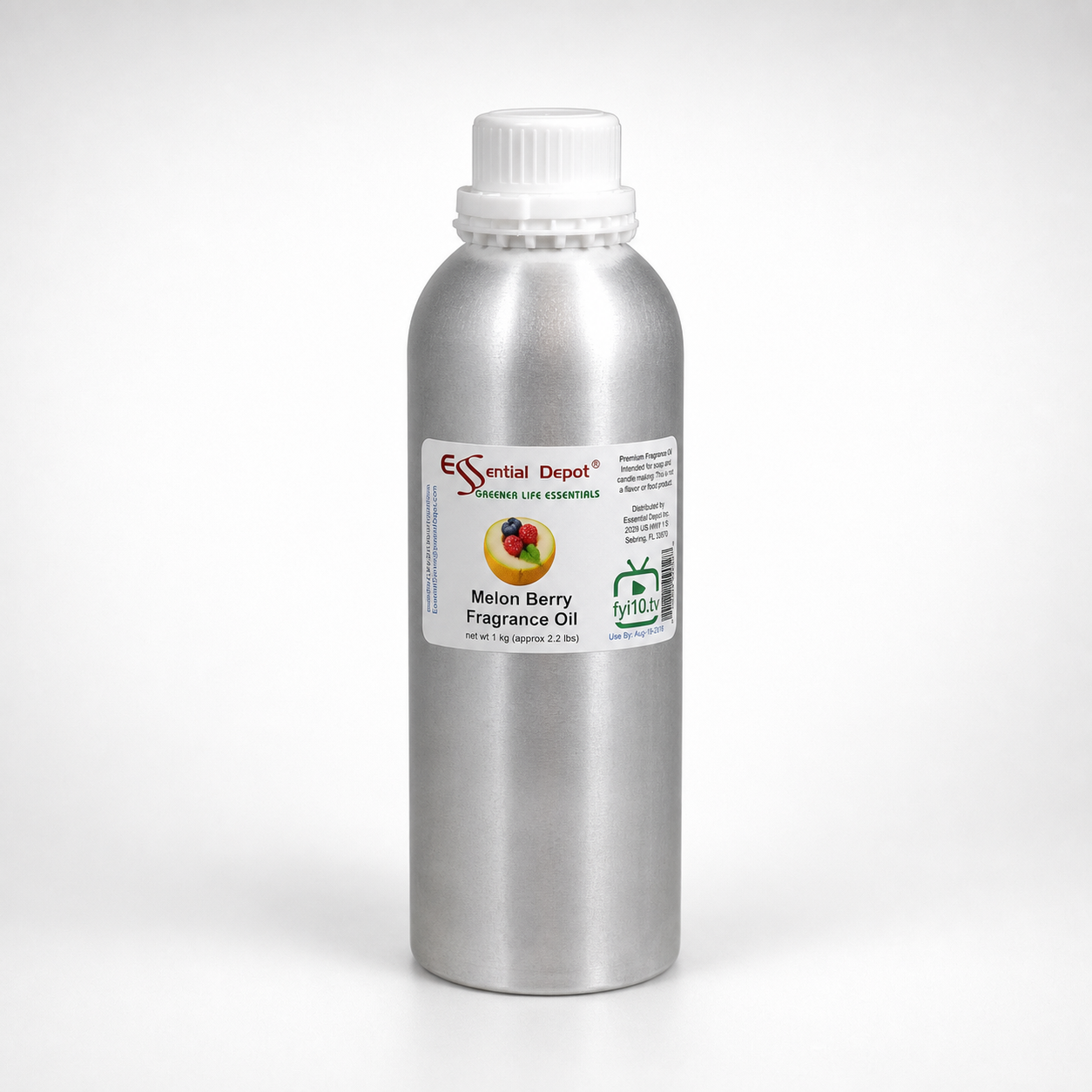 Melon Berry Fragrance Oil - 1 kg. - Approx 2.2 lbs.