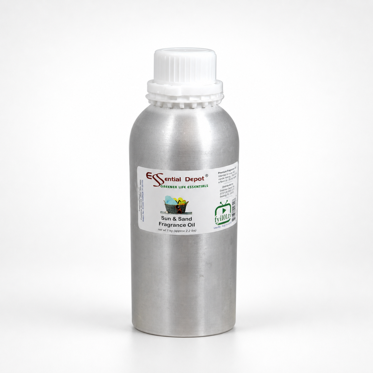 Sun & Sand Fragrance Oil - 1 kg. - Approx 2.2 lbs.