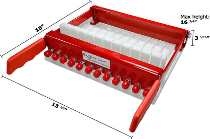 Soap Cutter - Perfectly Cuts 11 x 1" inch bars