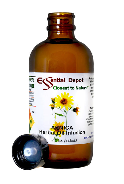 Arnica Herbal Oil Infusion - 4 oz.