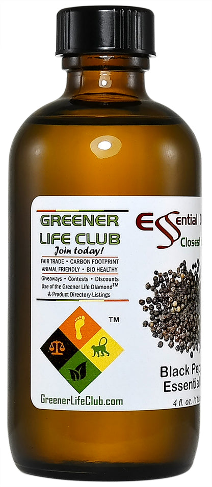 Black Pepper Essential Oil - 4 oz.