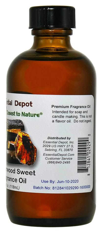 Amberwood Sweet Fragrance Oil - 4 oz.