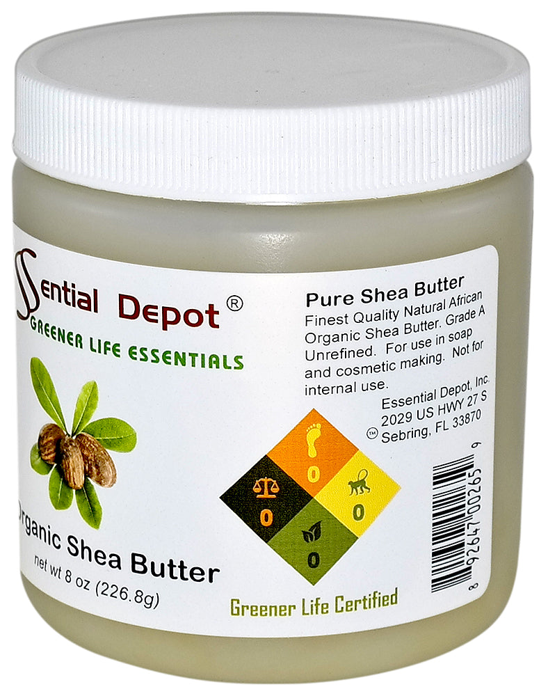 Shea Butter - 8 oz - Grade A - No Additives - Unrefined