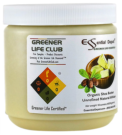 Shea Butter - 16 oz - Grade A - No Additives - Unrefined