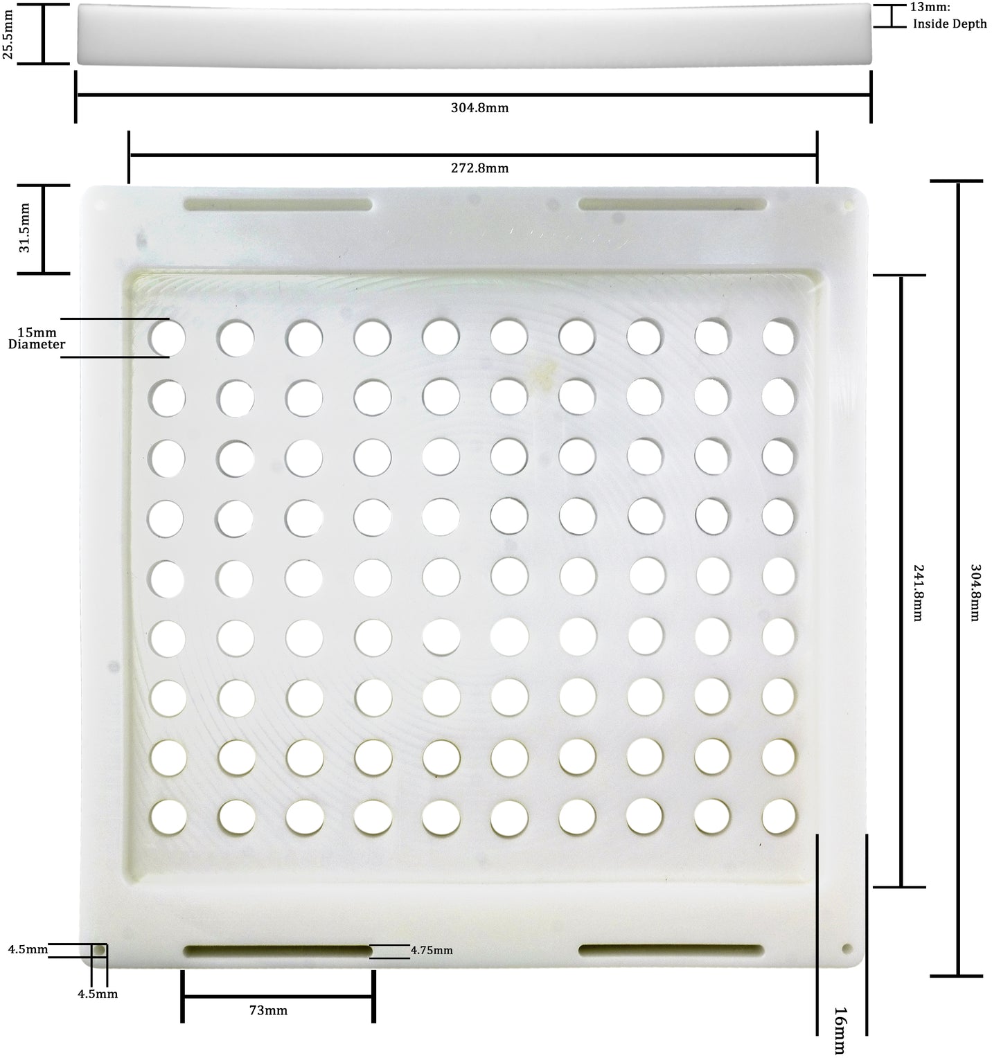 90 Balm Tube Tray (HDPE) - 100 Balm Tubes & Caps (HDPE) - 100 Seal Sleeves (PP) - Scraper (PP)