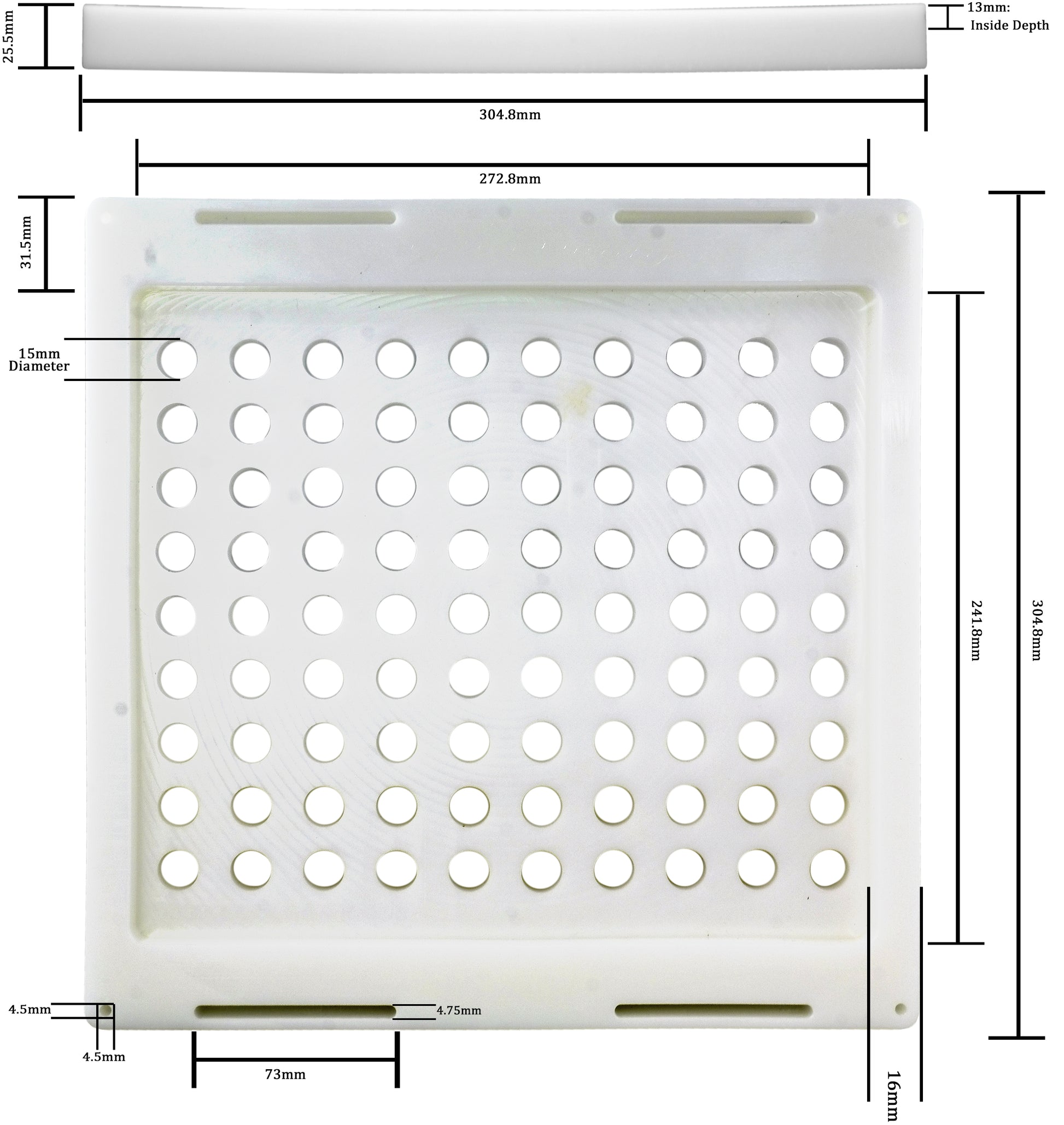 90 Balm Tube Tray (HDPE) - 100 Balm Tubes & Caps (HDPE) - 100 Seal Sleeves (PP) - Scraper (PP)