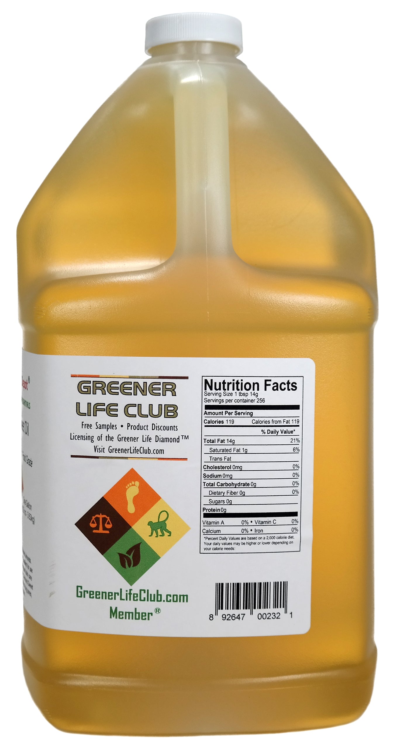 Almond Sweet Oil - 2 Gallons (2 x 1-gallon) - Food Grade - Non GMO - No Additives