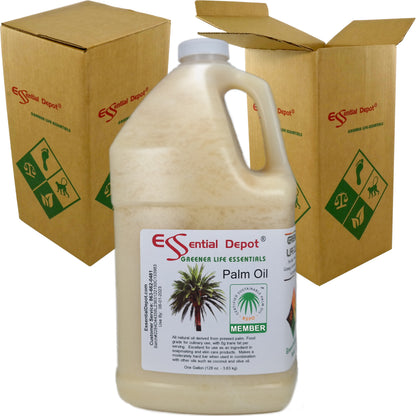 Palm Oil - RSPO Sustainable - 2 x 1gal - USP Food Grade- Not Hydrogenated - 0g Trans Fat Alternative