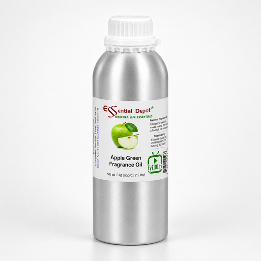Apple Green Fragrance Oil - 1 kg. - Approx 2.2 lbs.