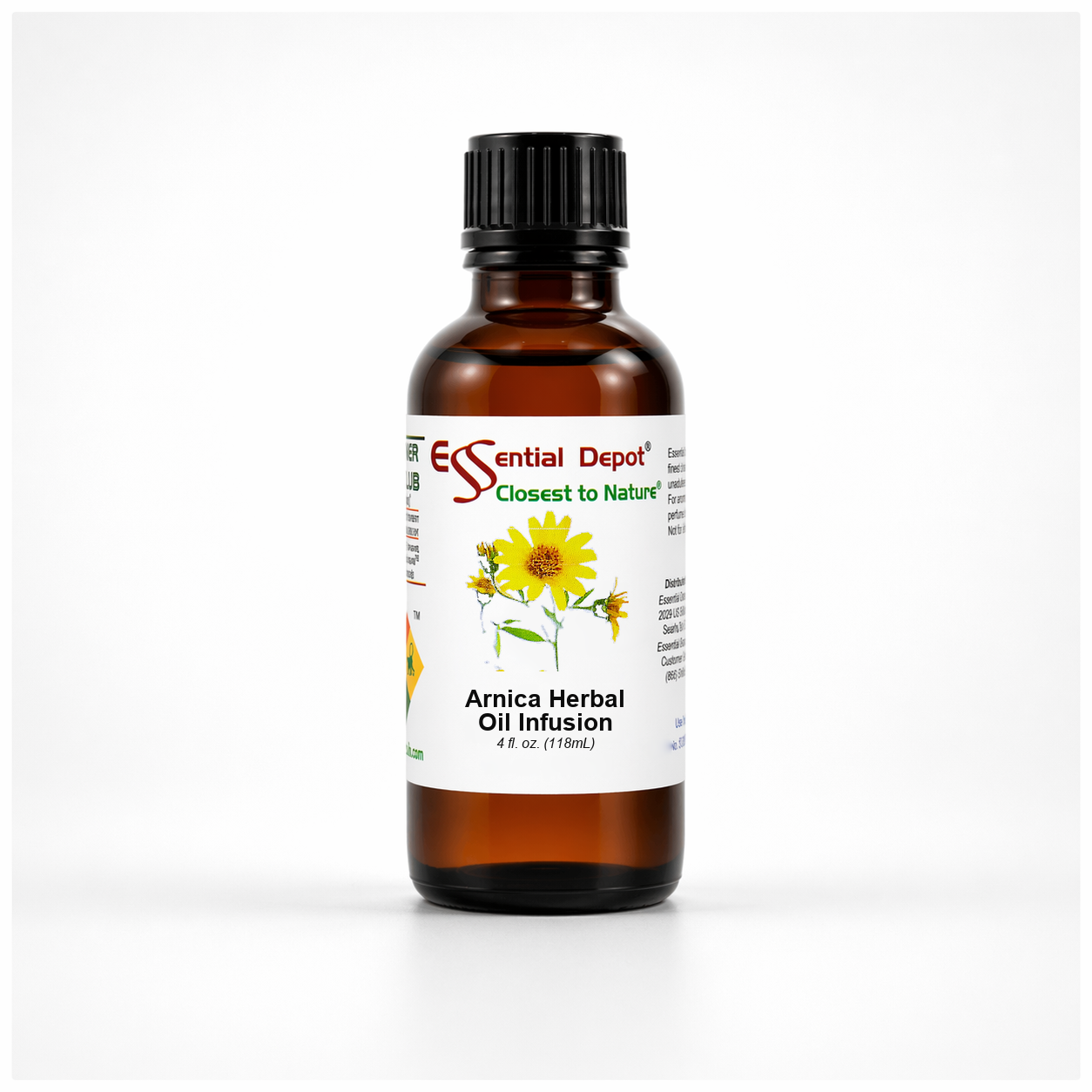 Arnica Herbal Oil Infusion - 4 oz.