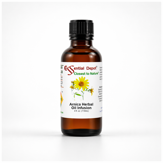 Arnica Herbal Oil Infusion - 4 oz.