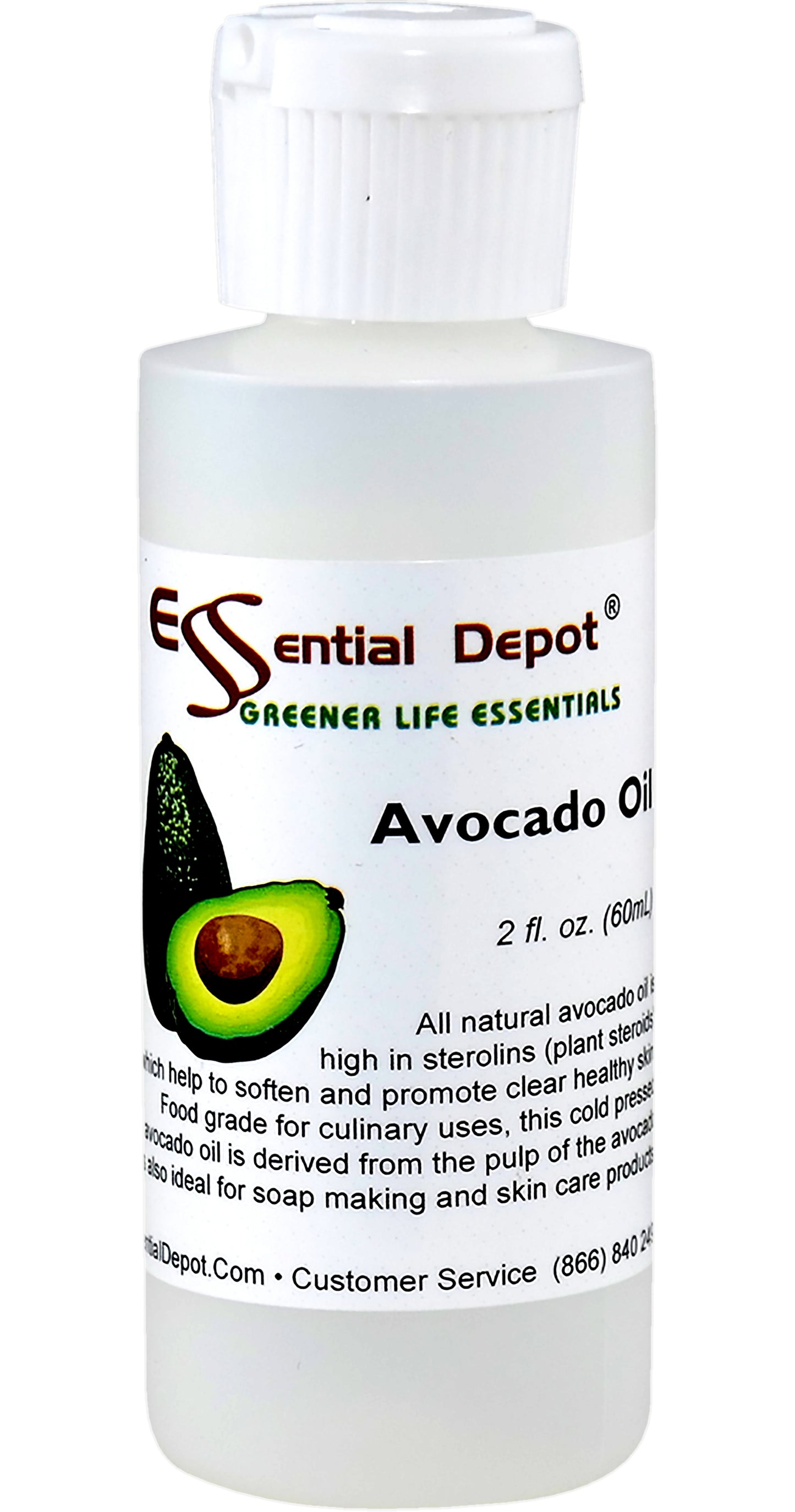 Avocado Oil - 1 Quart + refillable empty 2 oz - Food Grade - No Additives