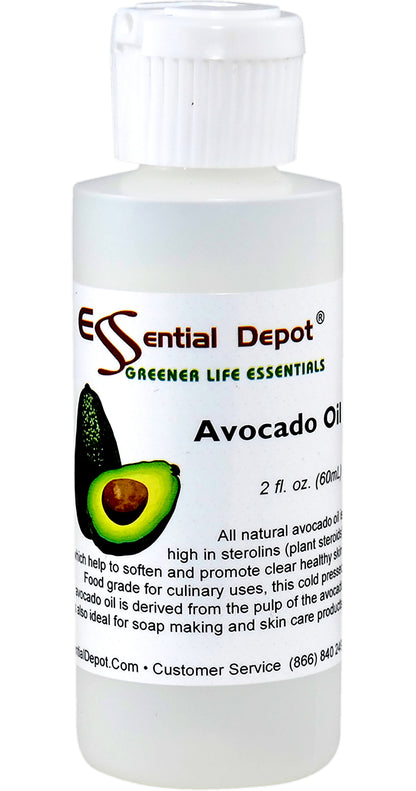 Avocado Oil - 1 Quart + refillable empty 2 oz - Food Grade - No Additives