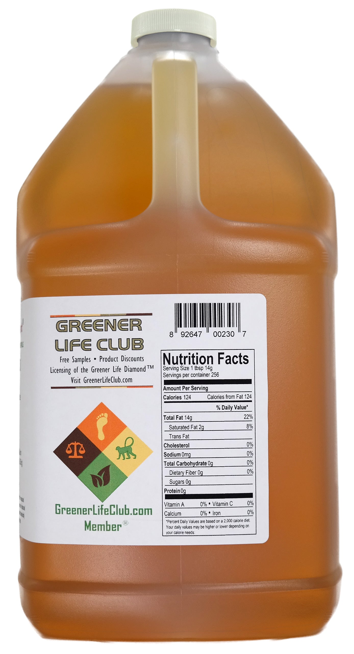 Avocado Oil - 2 Gallons - 2 x 1 Gallon Containers - Food Grade - No Additives