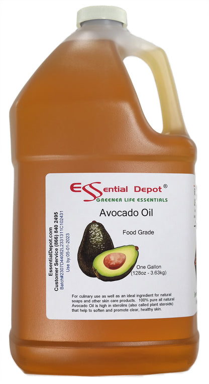 Avocado Oil - 2 Gallons - 2 x 1 Gallon Containers - Food Grade - No Additives
