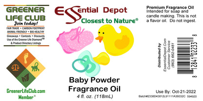 Baby Powder Fragrance Oil - 4 oz.