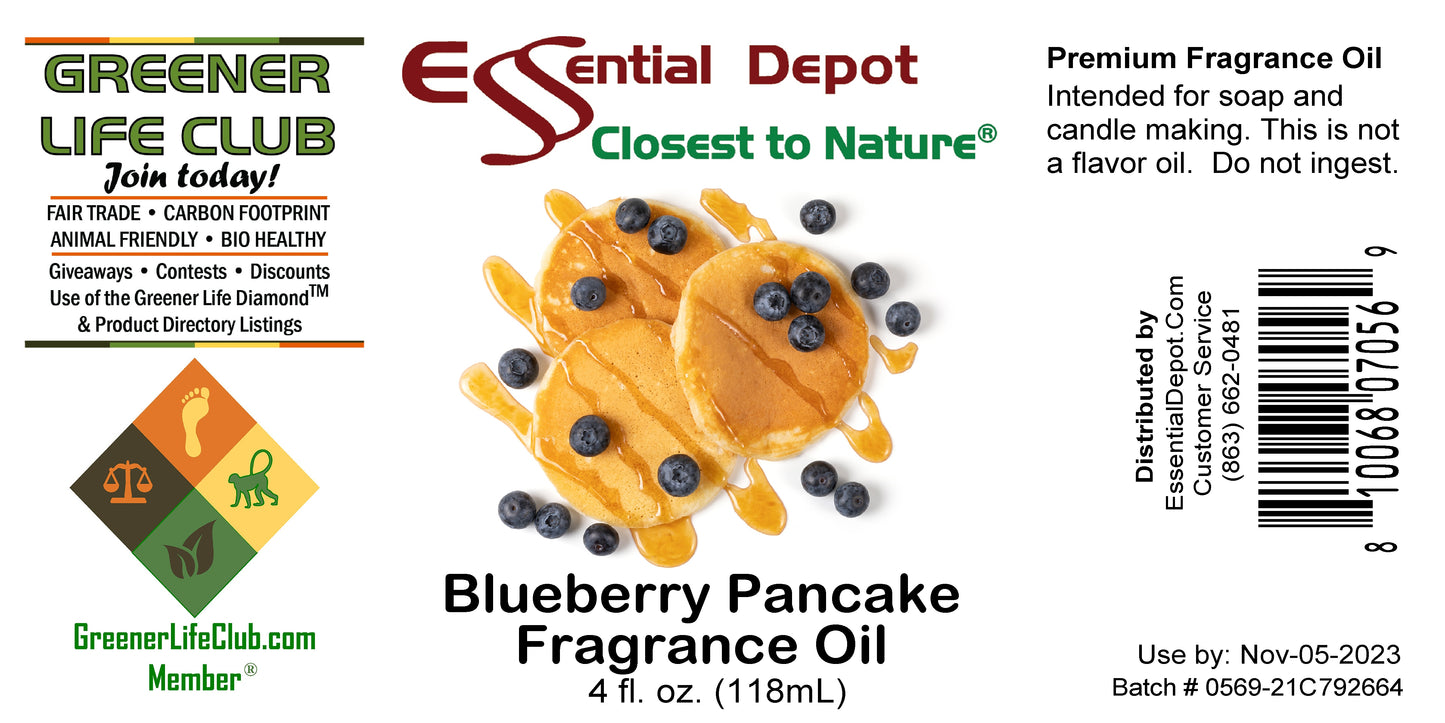 Blueberry Pancake Fragrance Oil - 4oz