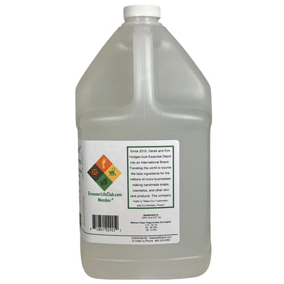 Coconut Oil - MCT Oil - Fractionated - Liquid - C6, C8, C10 - 1 Gallon - Food Grade - Non GMO