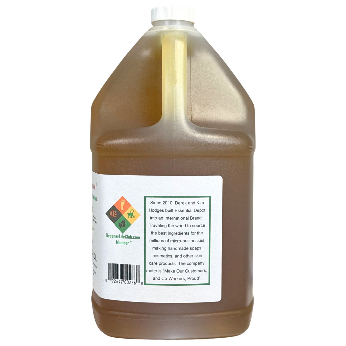Olive Oil - Pomace Grade - 1 Gallon - Food Grade - No Additives