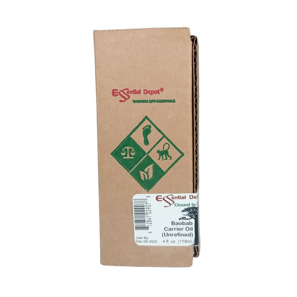 Baobab Unrefined Carrier Oil - 4oz