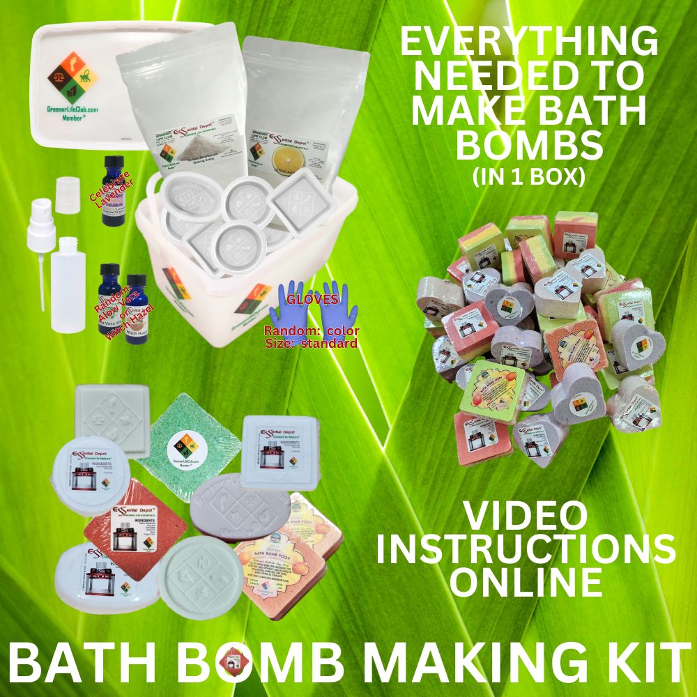 Bath Bomb Making Kit (DECONSTRUCTED) - Basic - Celebrate Lavender