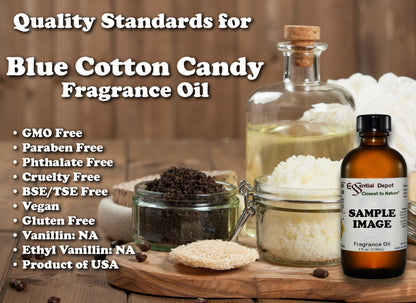 Blue Cotton Candy Fragrance Oil - 4 oz.