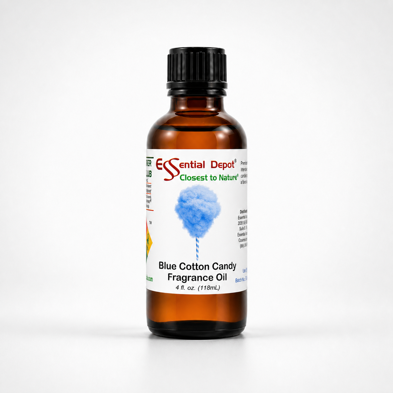 Blue Cotton Candy Fragrance Oil - 4 oz.