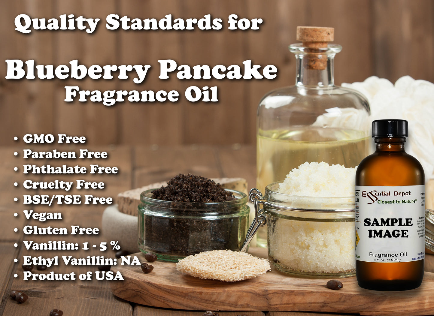 Blueberry Pancake Fragrance Oil - 4oz