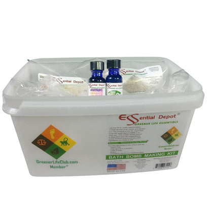 Bath Bomb Making Kit (DECONSTRUCTED) - Basic - Celebrate Lavender
