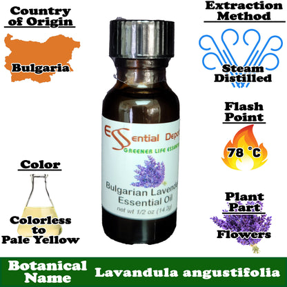 A Lavender Essential Oil Sample Pack (3 various Lavender Essential Oils)
