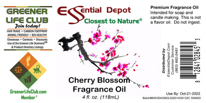 Cherry Blossom Fragrance Oil - 4oz.