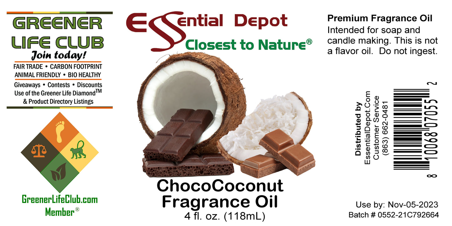 ChocoCoconut Fragrance Oil - 4 oz.