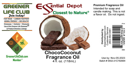 ChocoCoconut Fragrance Oil - 4 oz.