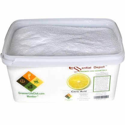 Citric Acid - Non GMO, Anhydrous, USP-NF/FCC, Granular - 8 lbs in GLC Box