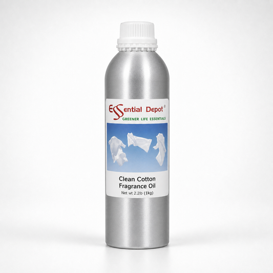 Clean Cotton Fragrance Oil - 1 kg. - Approx 2.2 lbs.