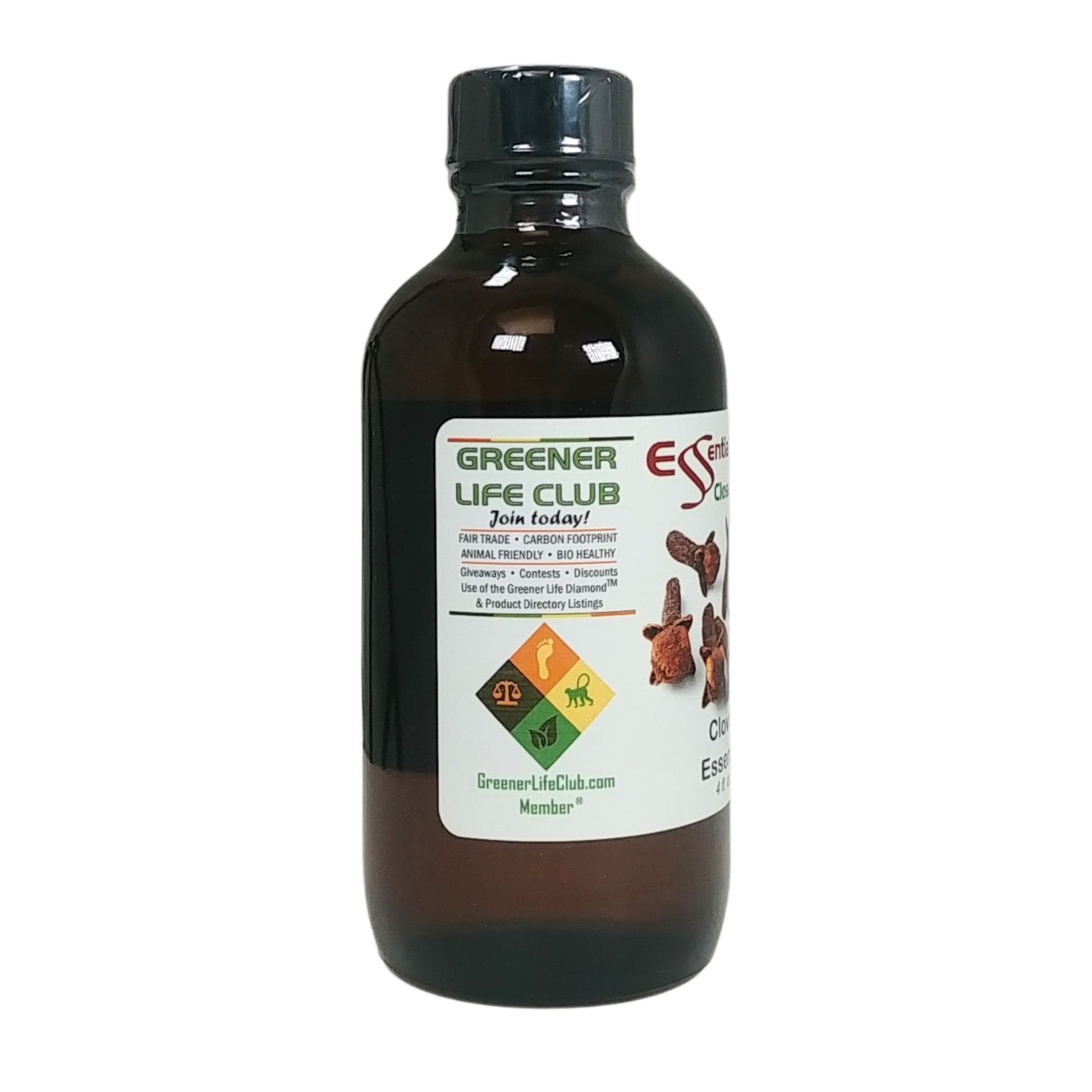 Clove Bud Essential Oil - 4 oz.