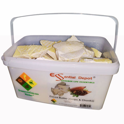 Cocoa Butter Novas - 4 lb - No Additives - Unrefined  - GLC Box