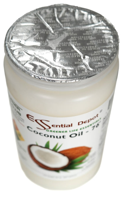 Coconut Oil 76F - 6 @ 1 Quart - USP - Food Grade - Odorless - Tasteless