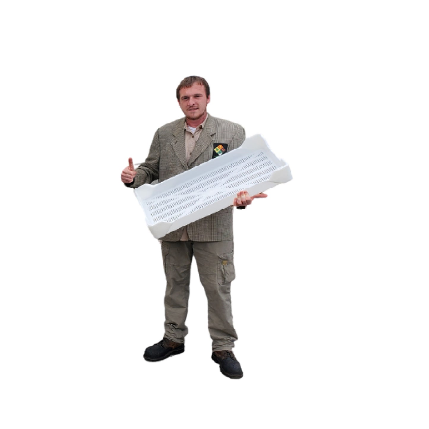 3 Stackable Drying Trays - 1 wheeled dolly + 2 no wheels - 40 lbs per tray