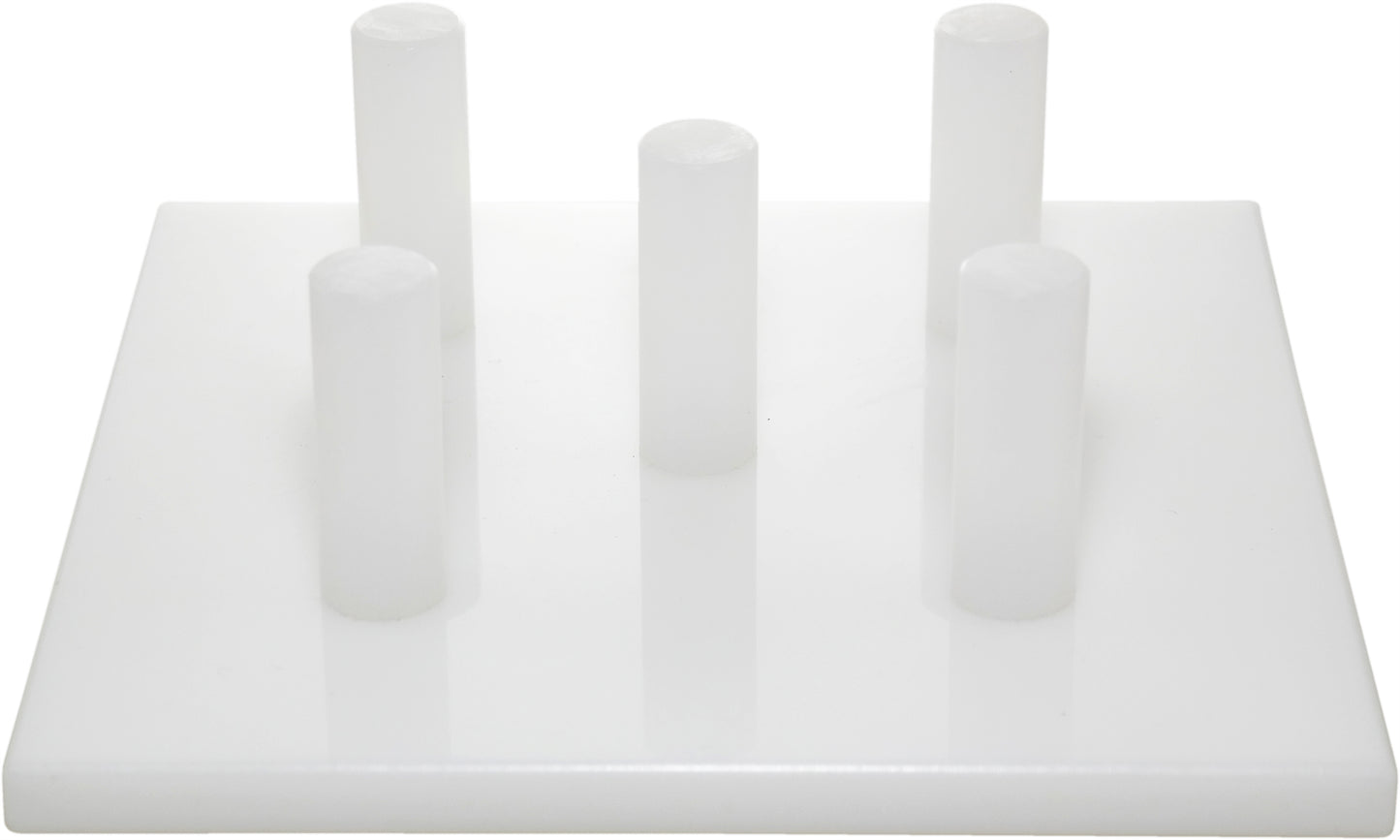The R.E.D. Bath Bomb Press with 5 Bath Bomb Diamond Mold, Pushers and Pucks
