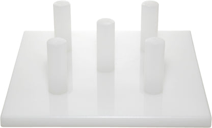 The R.E.D. Bath Bomb Press with 5 Bath Bomb Diamond Mold, Pushers and Pucks